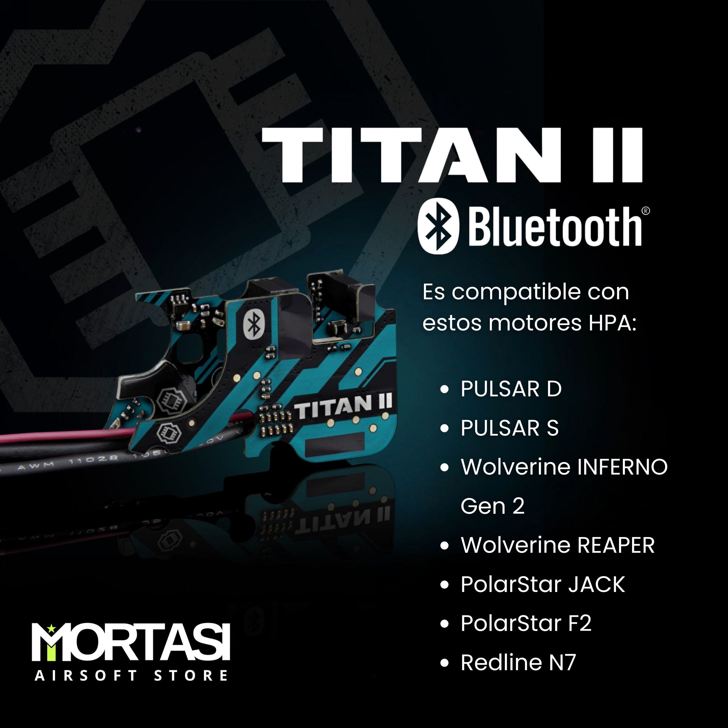 GATE PULSAR D HPA Engine PRO Version with TITAN II Bluetooth® EXPERT for Gearbox V2