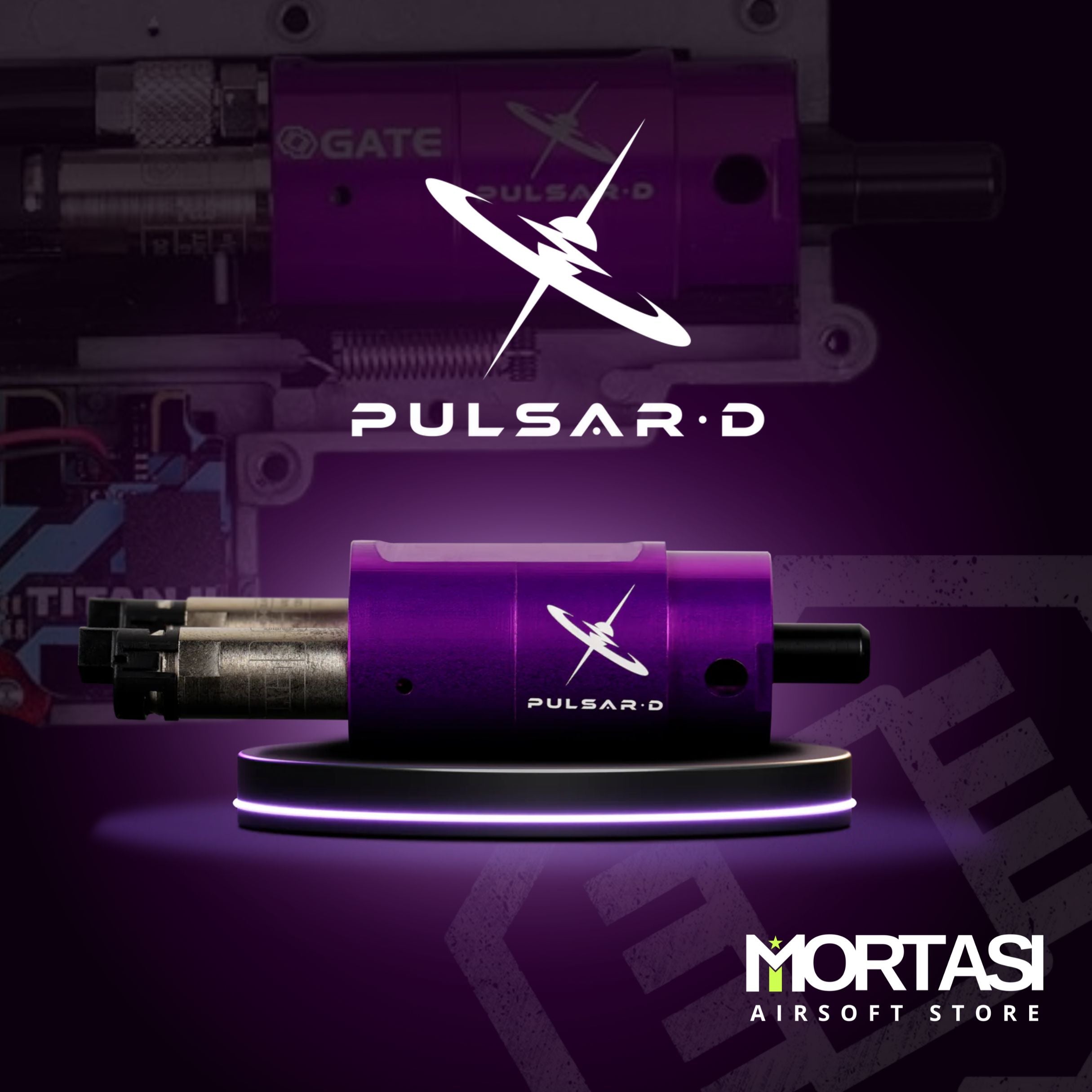 GATE PULSAR D HPA Engine PRO Version with TITAN II Bluetooth® EXPERT for Gearbox V2