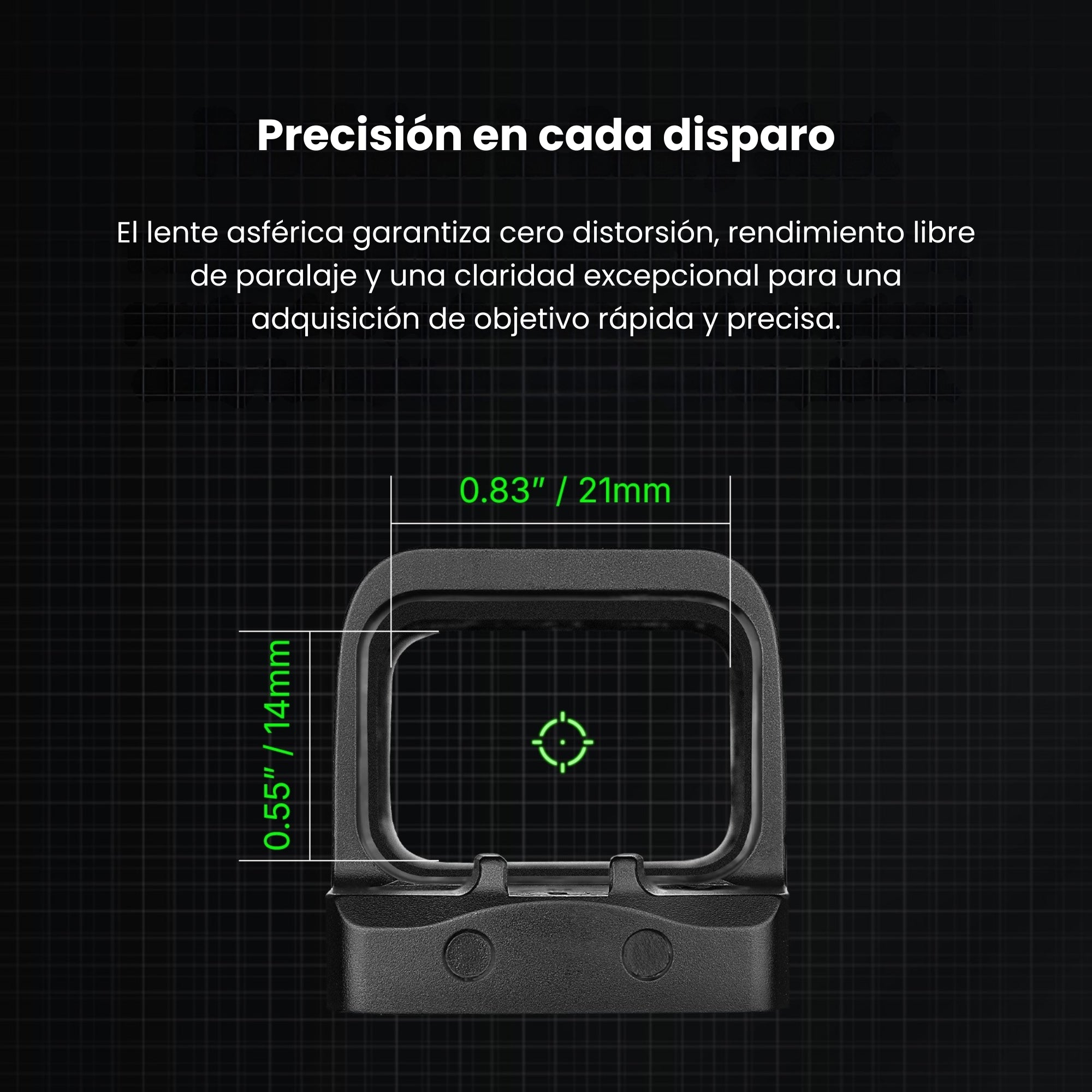 Olight Osight SE Green 2 MOA Dot & 32 MOA Circle with Replaceable Side-Loading Battery