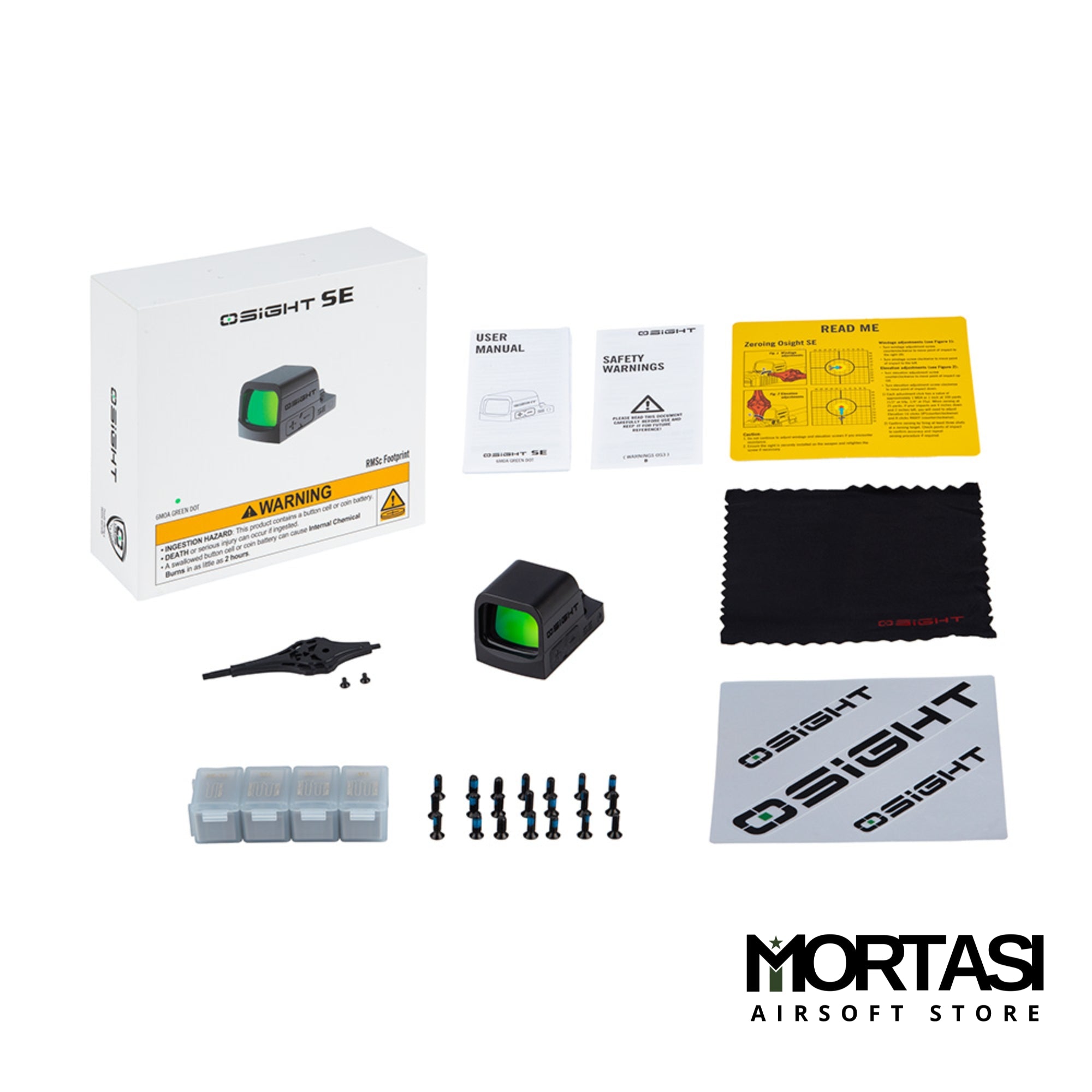 Olight Osight SE Green 6 MOA Dot with Replaceable Side-Loading Battery