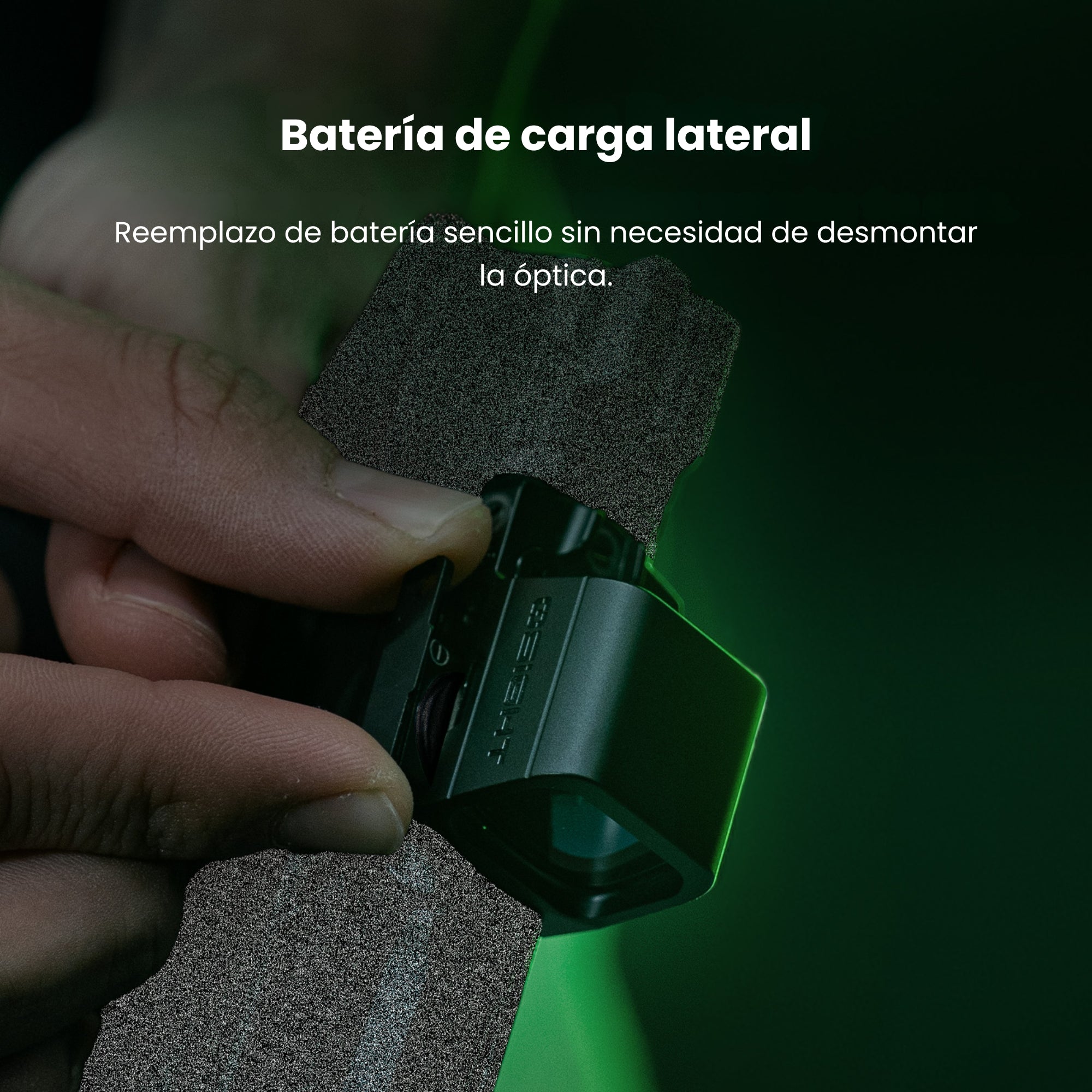 Olight Osight SE Green 6 MOA Dot with Replaceable Side-Loading Battery