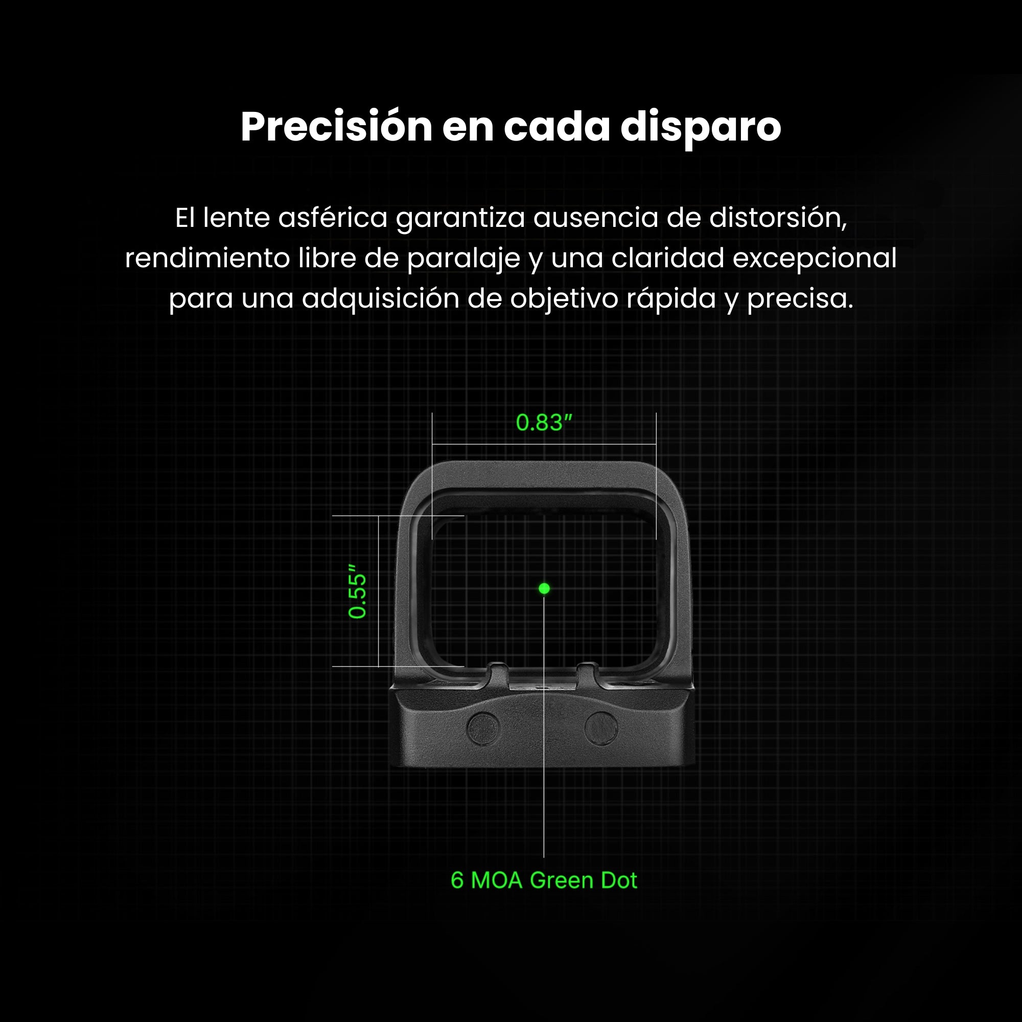Olight Osight SE Green 6 MOA Dot with Replaceable Side-Loading Battery