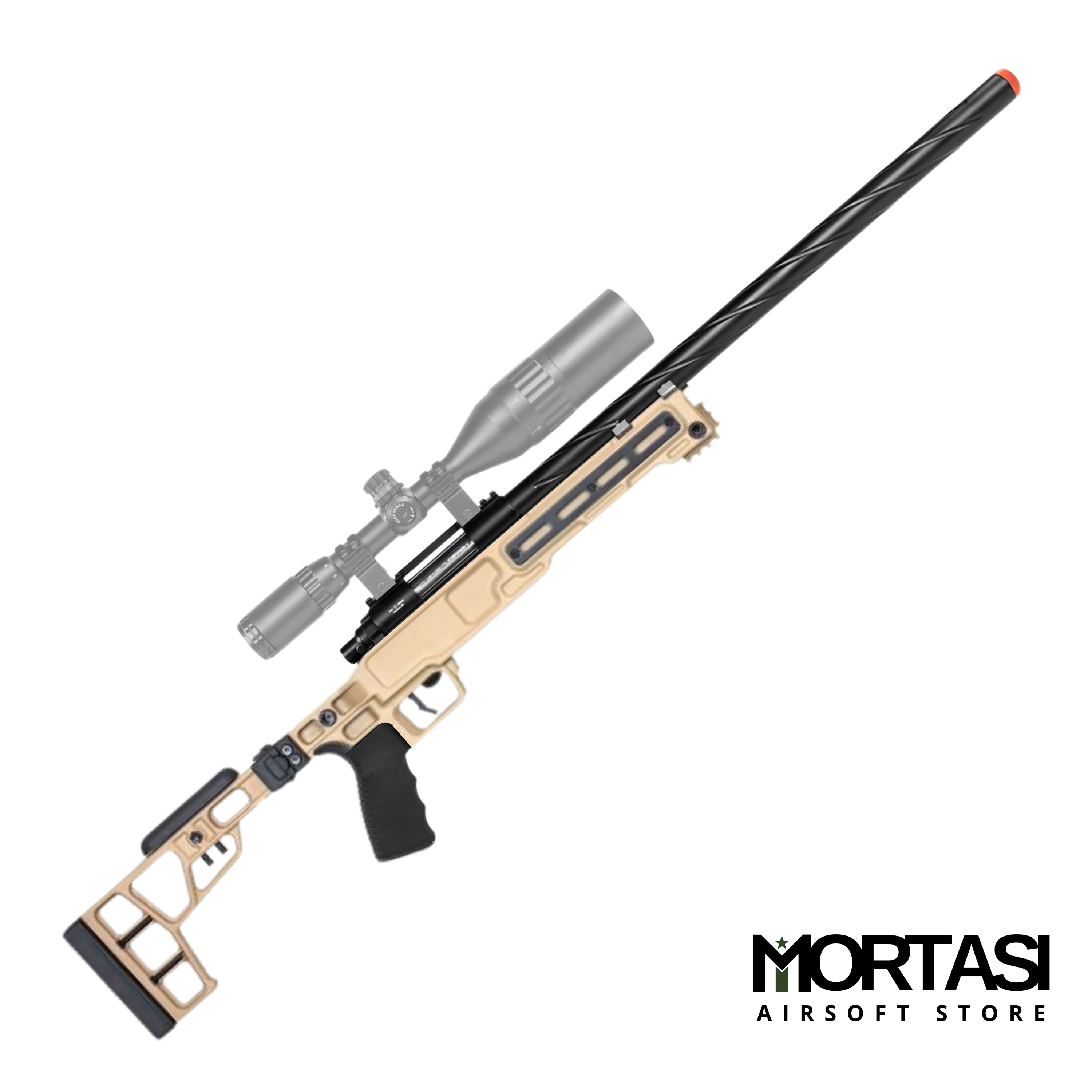 SSG10 A3 Sniper Rifle (~2.8 Joules, ~500fps, ~M160)