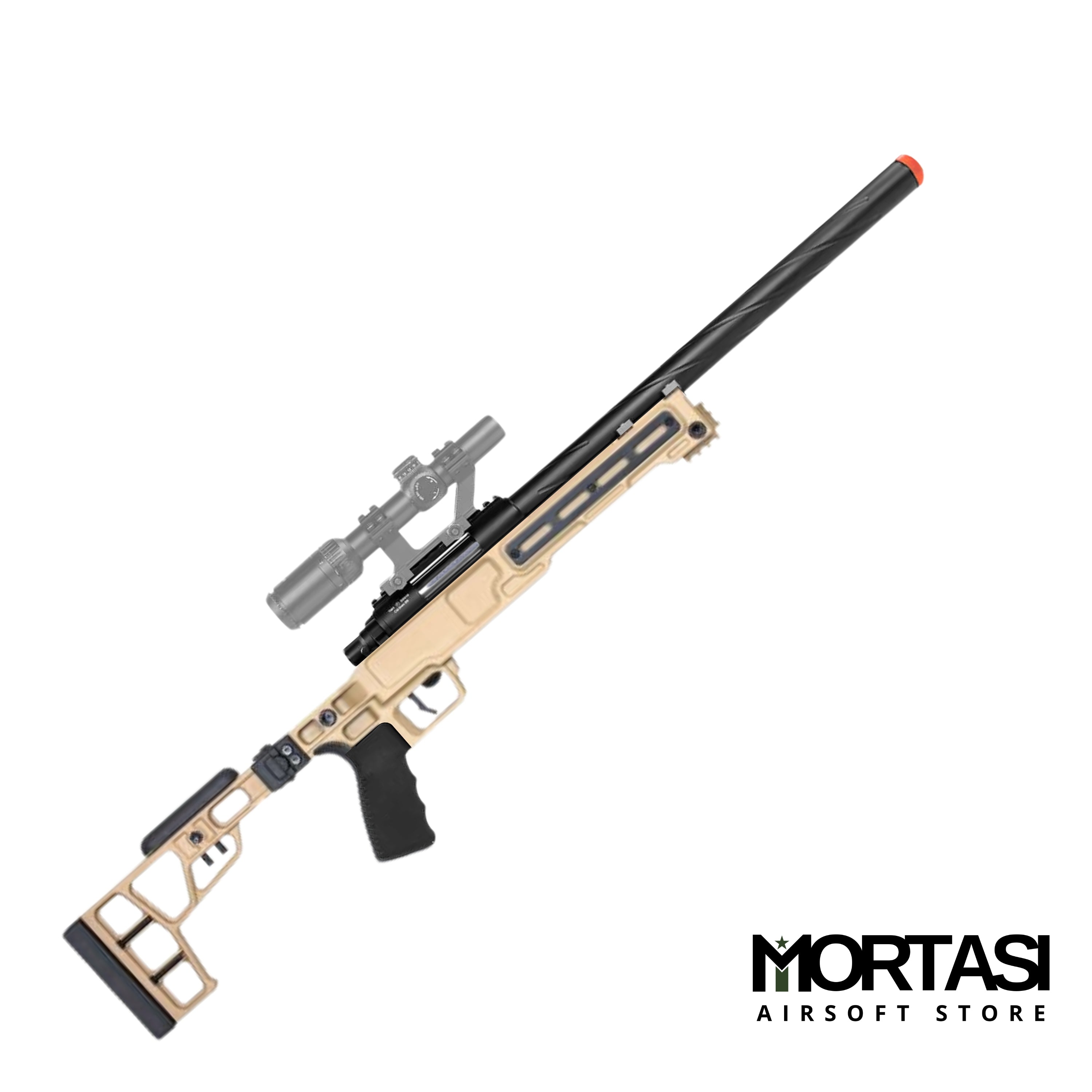SSG10 A3 Sniper Rifle (~2.8 Joules, ~500fps, ~M160)