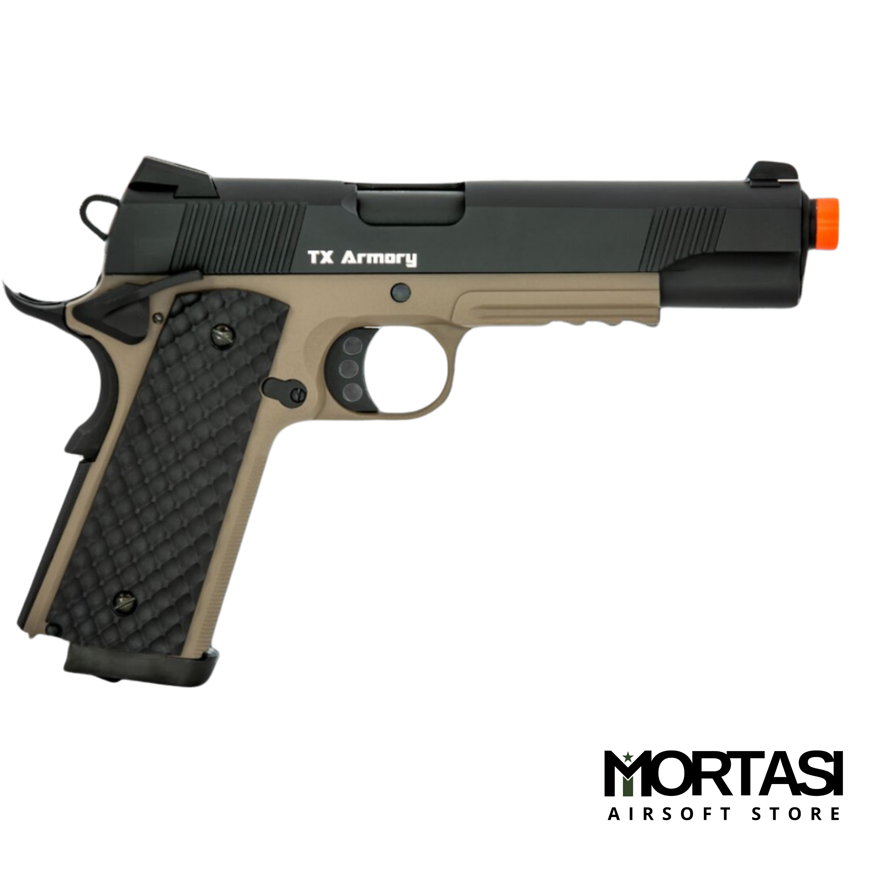 TX Armory 1911 .45 ACP CO2 Gas Blowback Pistol