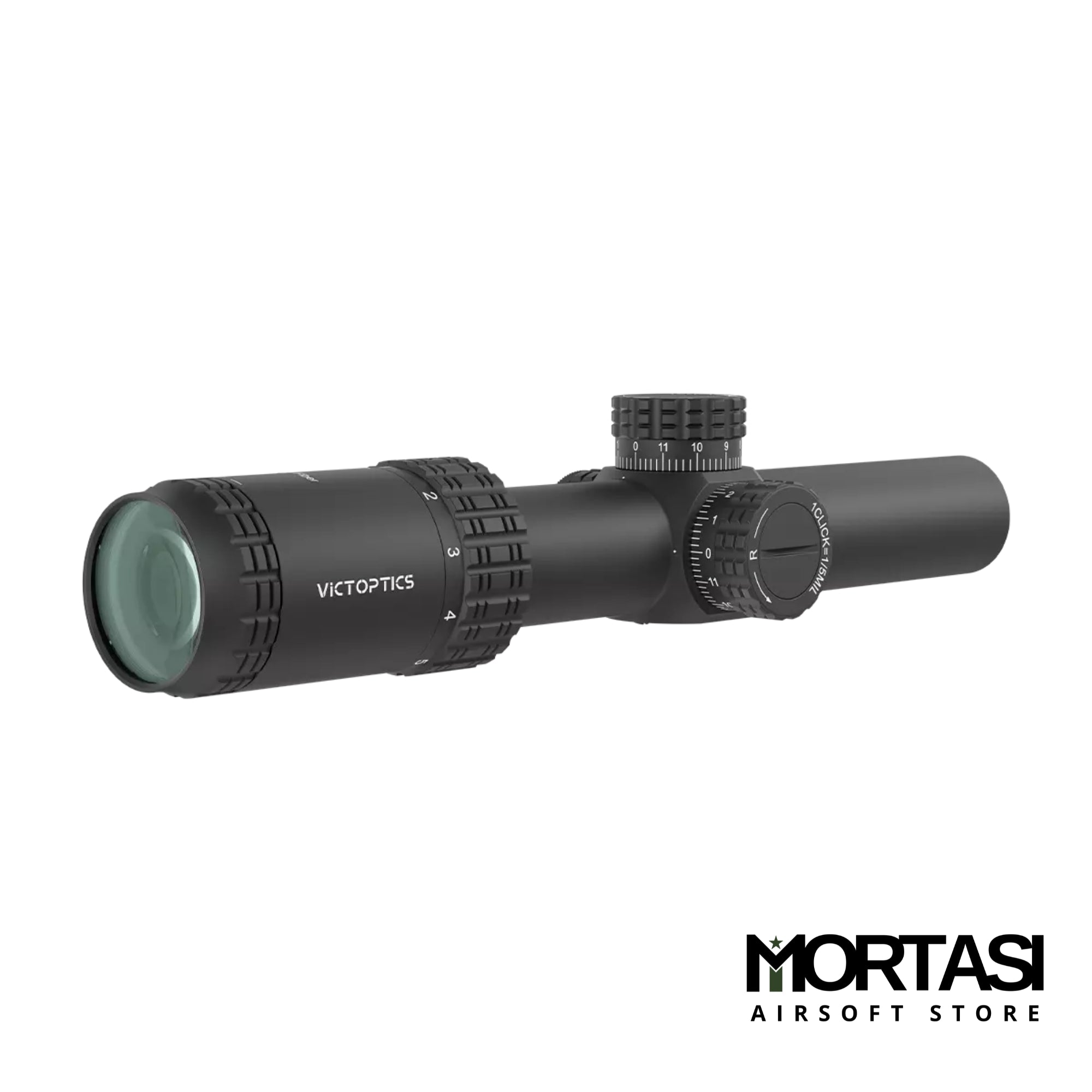 VictOptics 1-6x 24i Fiber S6 SFP Rifle Scope (OPSL33)