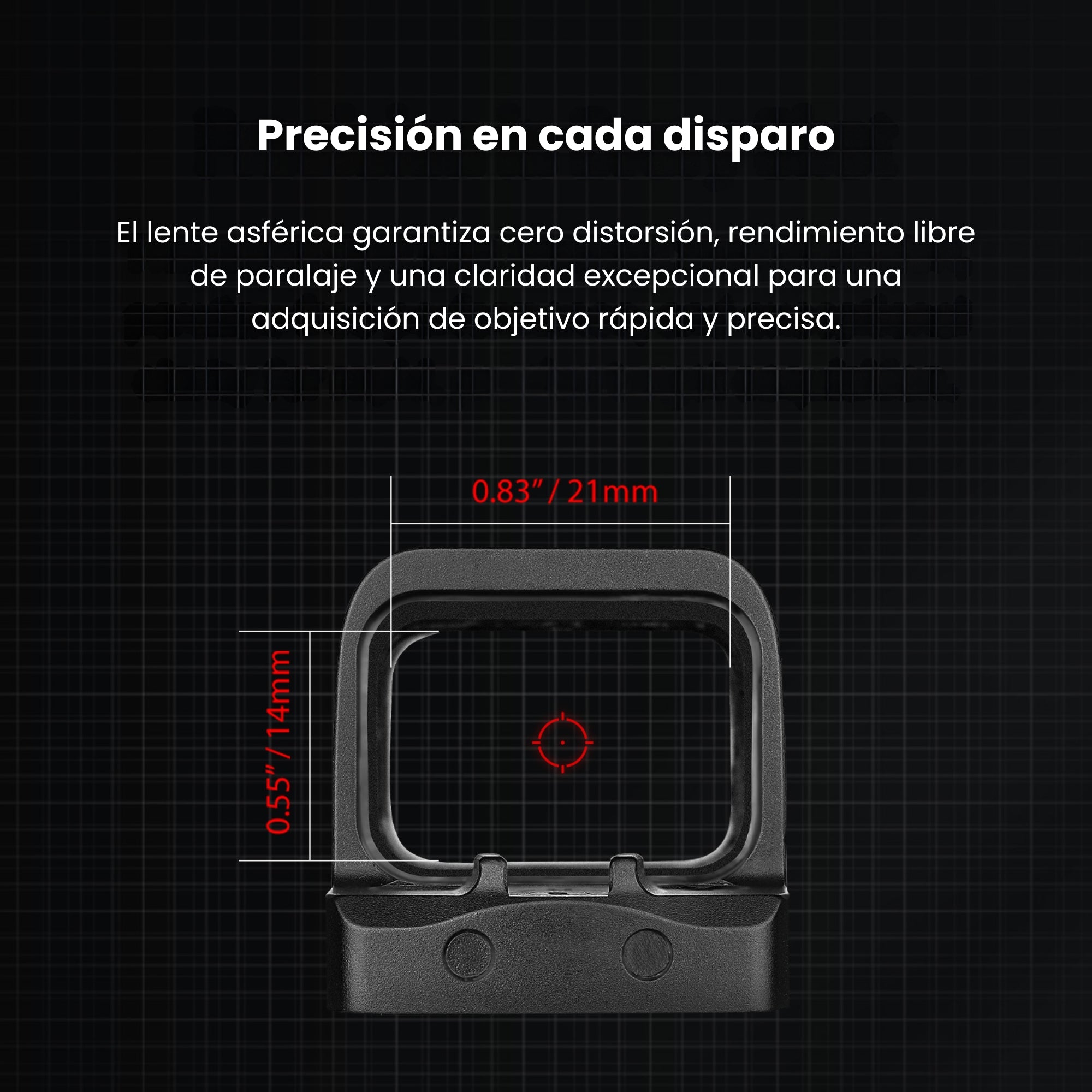 Olight Osight SE Red 2 MOA Dot & 32 MOA Circle with Replaceable Side-Loading Battery