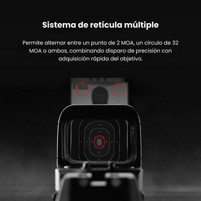 Olight Osight SE Red 2 MOA Dot & 32 MOA Circle with Replaceable Side-Loading Battery
