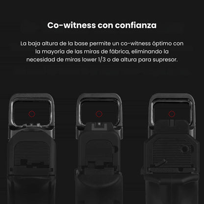 Olight Osight SE Red 2 MOA Dot & 32 MOA Circle with Replaceable Side-Loading Battery
