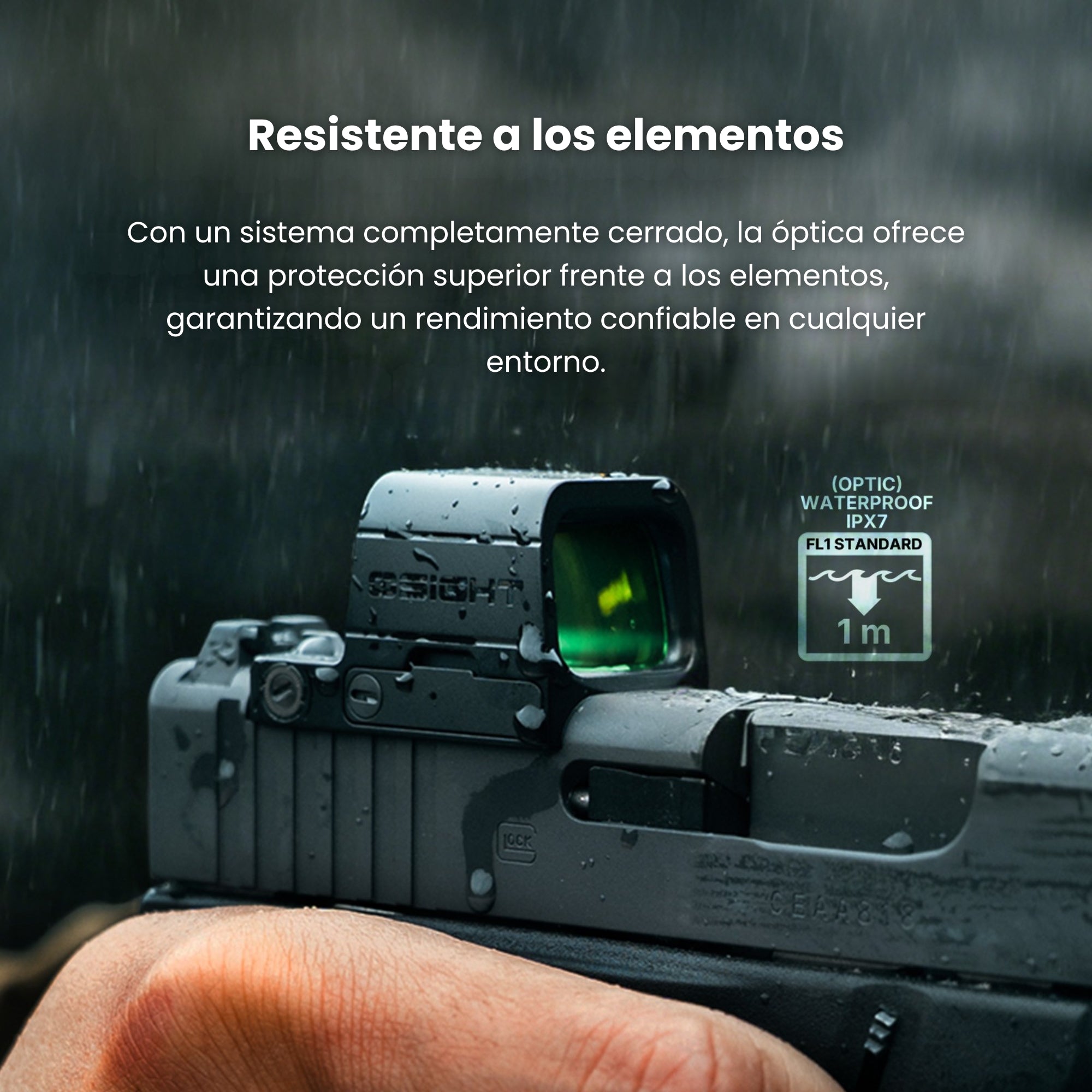 Olight Osight SE Green 2 MOA Dot & 32 MOA Circle with Replaceable Side-Loading Battery