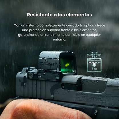 Olight Osight SE Green 2 MOA Dot & 32 MOA Circle with Replaceable Side-Loading Battery