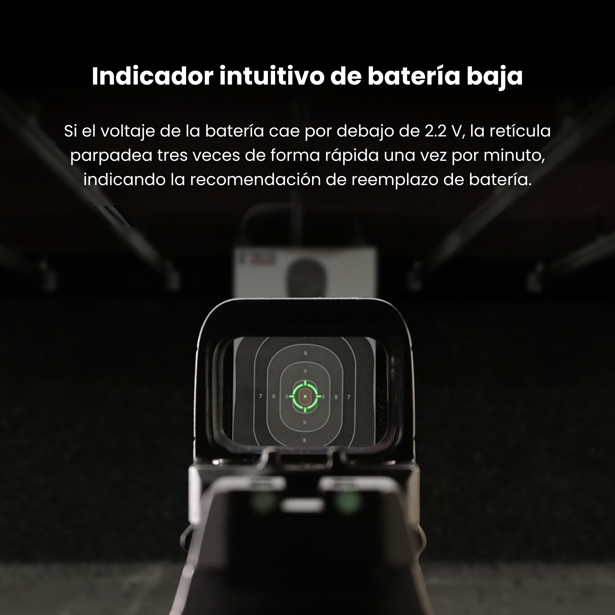 Olight Osight SE Green 2 MOA Dot & 32 MOA Circle with Replaceable Side-Loading Battery