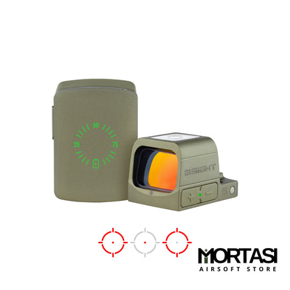 Olight Osight S Red 2 MOA Dot & 32 MOA Circle with Magnetic Charging Cover (Olive Green)
