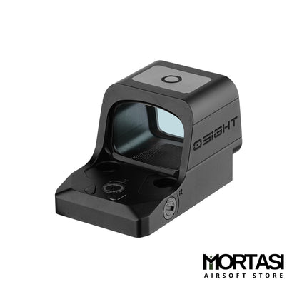 Olight Osight XR Enclosed Red Dot Sight Multi-Reticle with Ruggedized Miniature Reflex Footprint and Magnetic Charging Cover