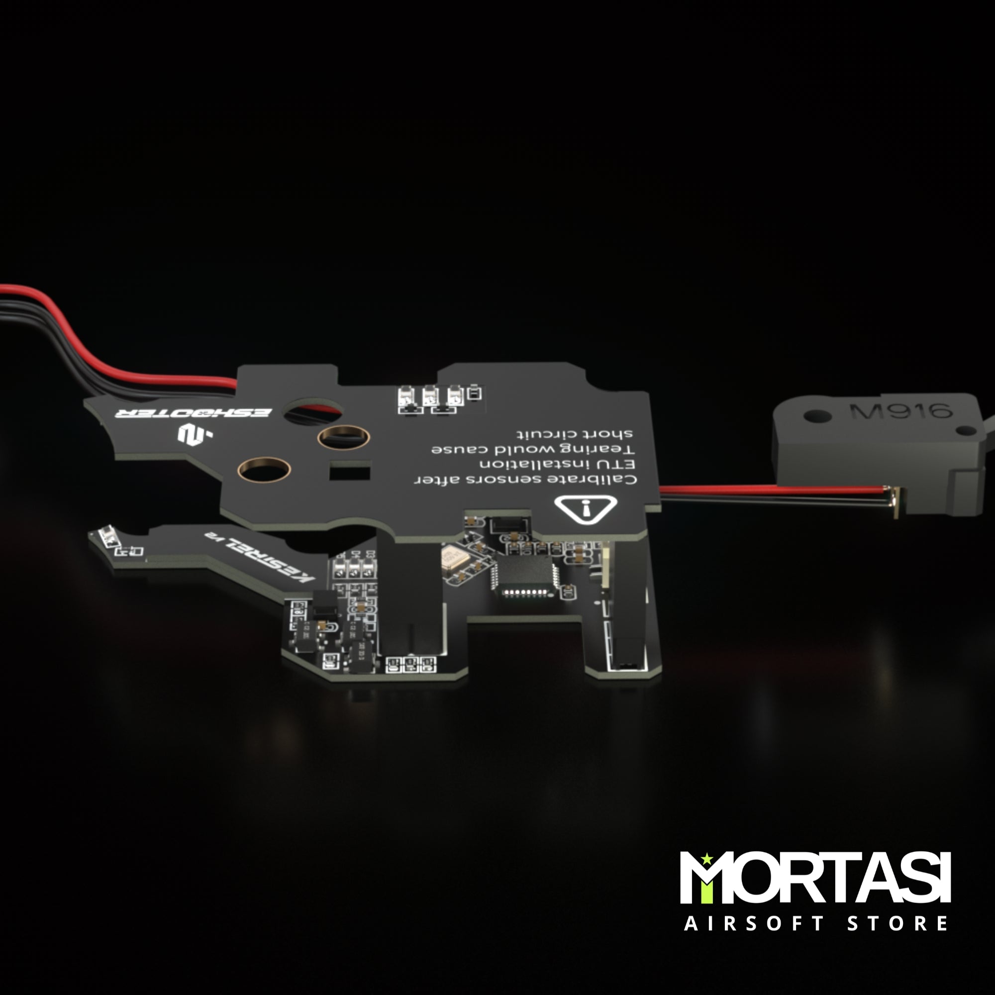 Eshooter Kestrel V2 ETU for Gearbox V2 - AEG Rear Wired