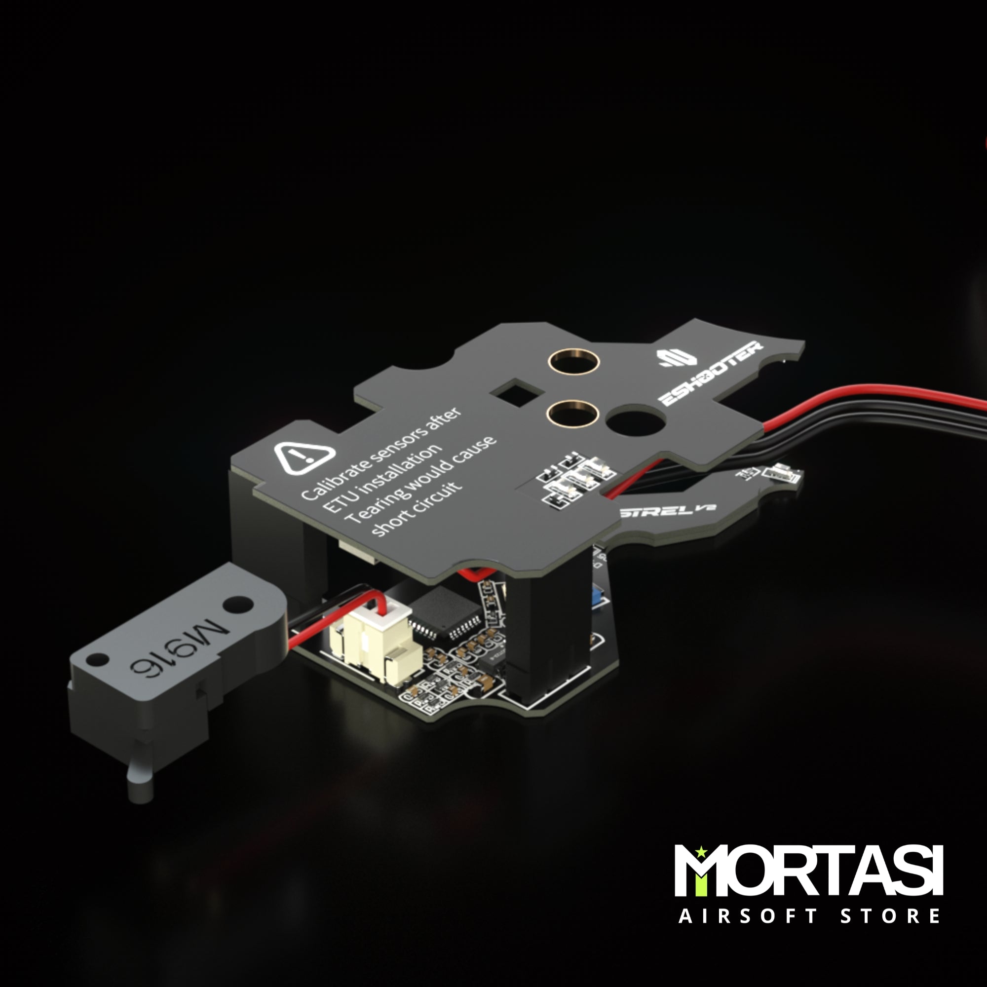 Eshooter Kestrel V2 ETU for Gearbox V2 - AEG Rear Wired