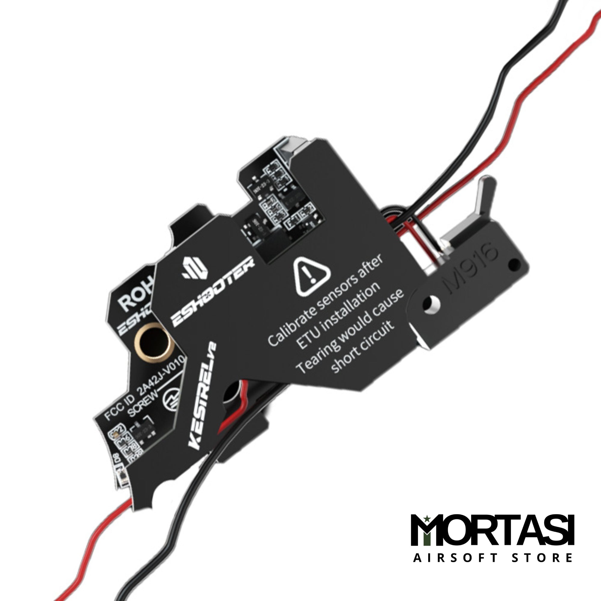 Eshooter Kestrel V2 ETU for Gearbox V2 - AEG Rear Wired