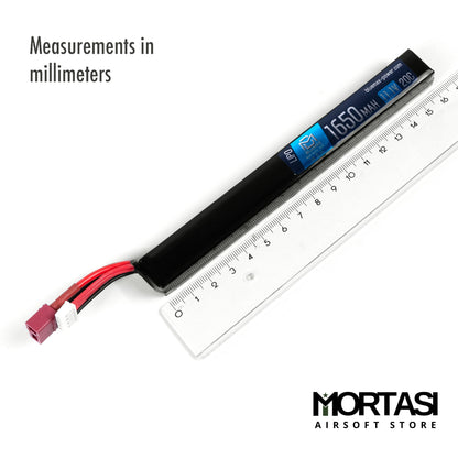 LiPo Battery V10 - 11.1 V 1650 mAh 20 C Stick