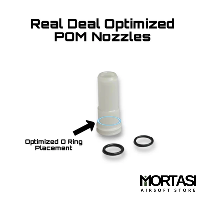 Real Deal Airsoft - Optimized POM Nozzles 21 mm