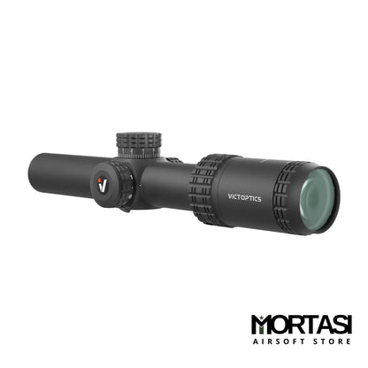 VictOptics 1-6x 24i Fiber S6 SFP Rifle Scope (OPSL33)